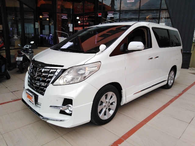 ชุดกันชนรอบคัน #01 ALPHARD20 2008 ทรง MODELLISTA 2016 CONVERTION